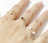 Ring Adora - white pearl  (R142)