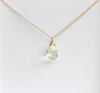 Necklace Yazmin - Lemon Topaz  (N197)