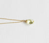 Necklace Yazmin - Lemon Topaz  (N197)