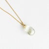 Necklace Yazmin - Green Amethyst  (N197)