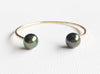 Cuff Adora - tahitian pearls (B100)