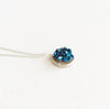 Necklace Grace - sapphire blue  (N123)