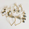 Earrings Malie - labradorite  (E163)