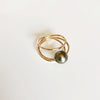 Ring LOELA - tahitian pearl (R173)