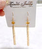 Earrings MELIA - Citrine (E627)