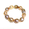 Bracelet JACQUELINE - Baroque Edison pearl stretch bracelet (B475)