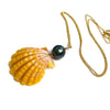 Necklace IOLA - yellow shell (N352)