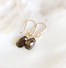 Earrings Nalani - smoky quartz (E245)