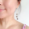 Earrings LILA - tahitian pearls (E547)