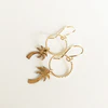 Earrings SOPHIA - palm tree (E503)