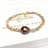 Bracelet MAYRA - keshi Edison pearl (B489)