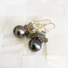 Earrings KIRA - labradorite (E510)