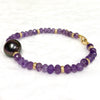 Bracelet MAYRA - amethyst (B502)