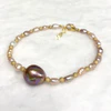 Bracelet MAYRA - keshi Edison pearl (B489)