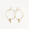 Earrings LULU - palm tree