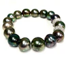 Tahitian pearls stretchie bracelet