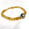 Bracelet MAYRA - citrine (B495)