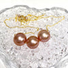 Necklace Kristi - pink Edison pearls (N156)