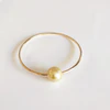 Bangle MIKA- golden south sea pearl (B358)