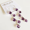 Waiola earring - amethyst (E284)