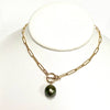 Necklace ARIELLA  - Tahitian pearl (N337)