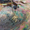 Palm tree necklace (N276)