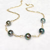 Tahitian pearl jewelry set.