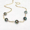 Tahitian pearl jewelry set.