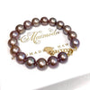 Bracelet CORA - lavender Edison pearls (B458)