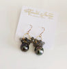 Earrings KIRA - labradorite (E510)