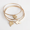 Oahu charm bangle (B371)