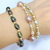 Bracelet ARIA - south sea keshi pearls (B518)