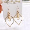 Earrings Gabi - citrine (E625)