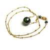 Necklace KEALANI - Tahitian pearl (N340)