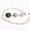 Necklace RAYE - Tahitian pearls (N403)