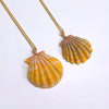 Large sunrise shell necklace ( 1.25” -1.5” shell)