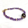 Bracelet MAYRA - amethyst (B502)