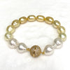 Bracelet ALMA - gold ombré (B499)