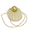 Necklace KEALANI - gold south sea pearl (N347)