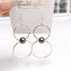 Earrings NOVIE - Tahitian pearls (E621)