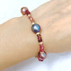 Bracelet ERIS - Pink tourmaline bracelet (B503)