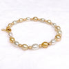 Bracelet ARIA - south sea keshi pearls (B518)