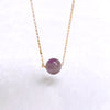 Amethyst necklace