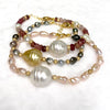 Bracelet MAYRA - keshi & white south sea pearls