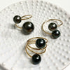 Ring GIA - Tahitian pearls (R211)