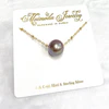 Necklace KEALANI - lavender Edison pearl (N379)