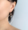 Earrings Riki - tahitian pearl (E118)