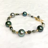 Bracelet ERIS - keshi & round Tahitian pearl (B506)