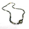 Necklace TARA - Keshi Tahitian pearl (N357)