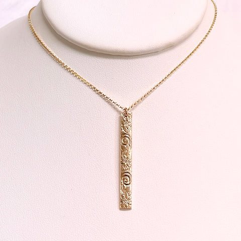 Necklace MELIA - 5mm bar (N426)